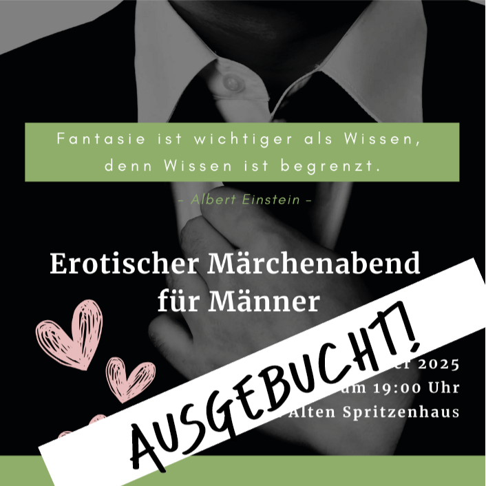 06.11. | Erotischer Märchenabend für Männer