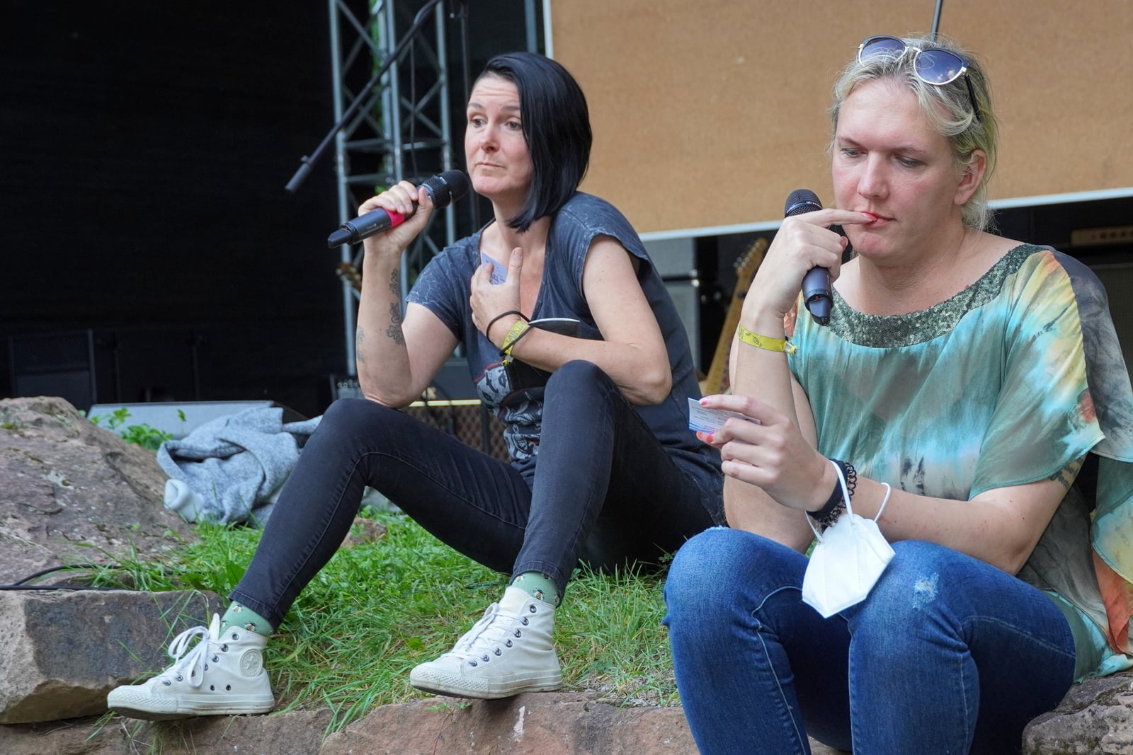 Vortrag zu Geschlechter(-identitäten) von Heik Zimmermann & Julia Monro