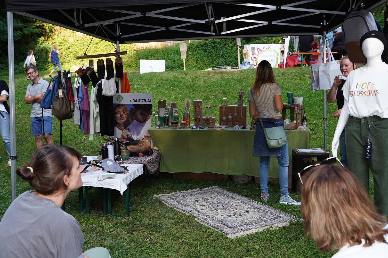 Verkaufsstand von LUVGREEN