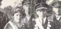 Königspaar 1929 Karl Hirsch und Luise Schäfer