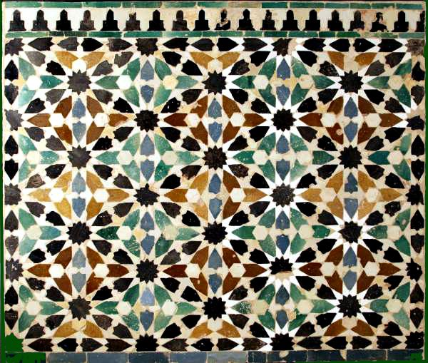 Mosaic àrab de l'Alhambra, Granada