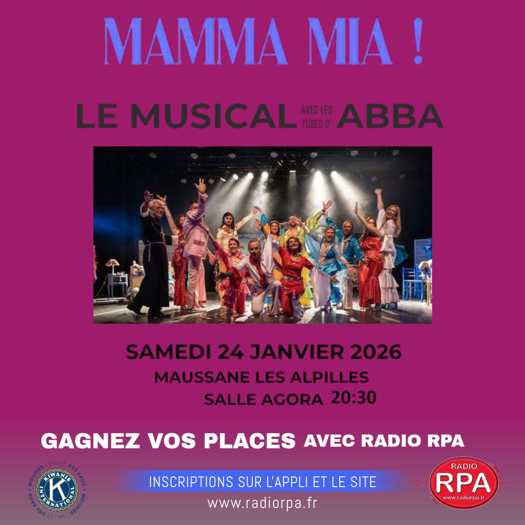 JEU MAMMA MIA à MAUSSANE LES ALPILLES - Radio RPA