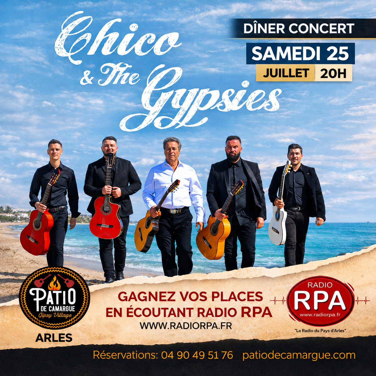 JEU PATIO DE CAMARGUE - Radio RPA - 25 JUILLET 2026