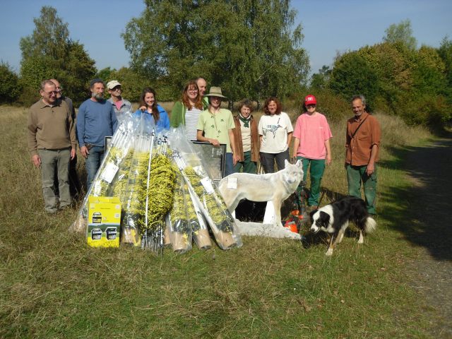 Schulungsteilnehmer der schnellen Eingreiftruppe. Foto: Daniela Schweizer