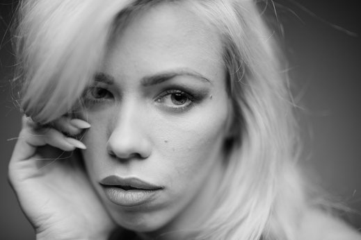 Portait, Porträt, Schwarz Weiß, hübsche Frau, Sensual Portait