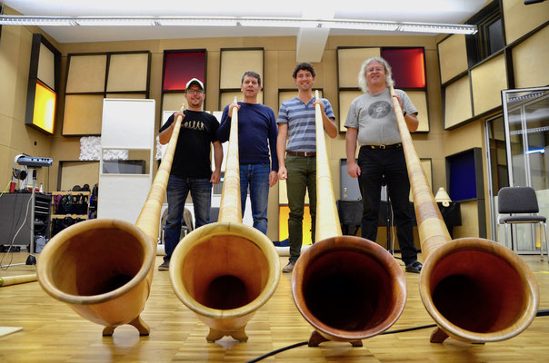 Alphorn Quartett Alphorn Experience