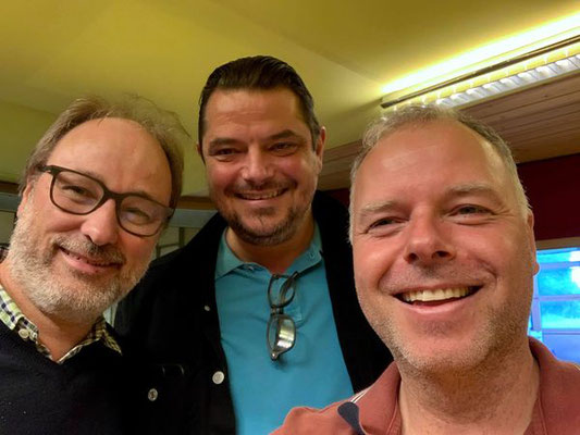 Christian Noth mit Adrian Schneider und Thomas Gabriel