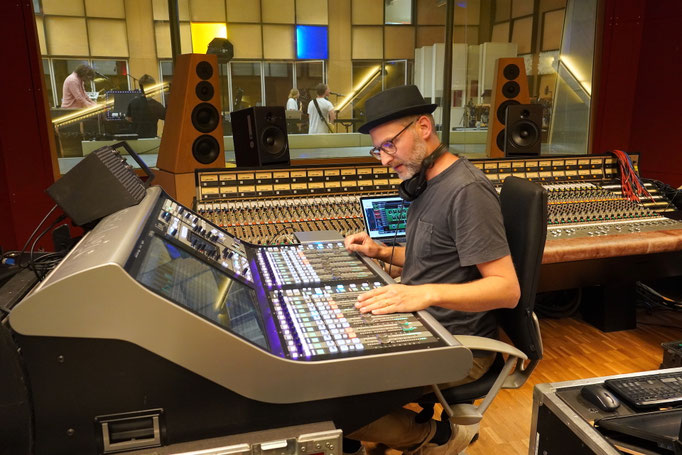 Band Hecht Probeweekend im Tonstudio Gabriel Recording