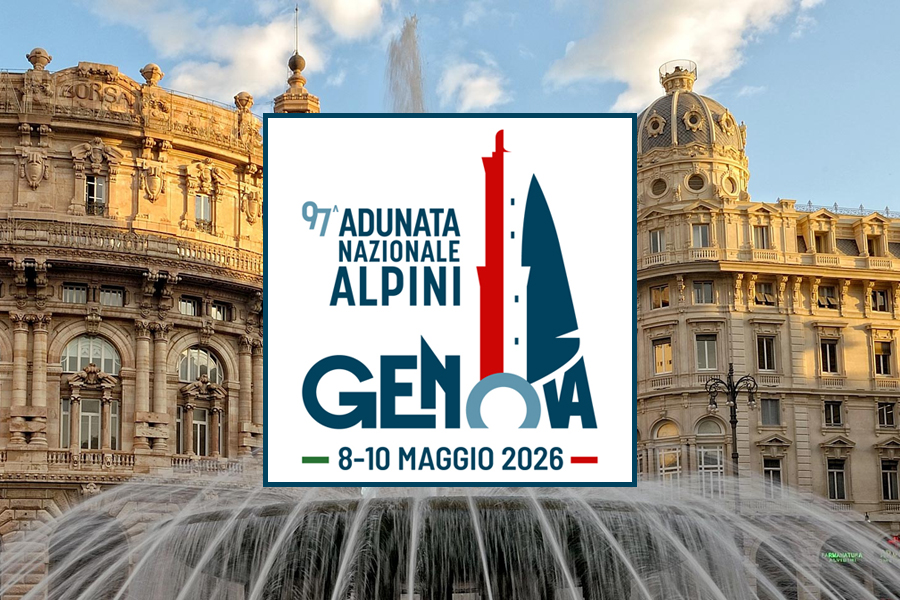 Genova: presentato il marchio ufficiale della 97ª Adunata Nazionale degli Alpini