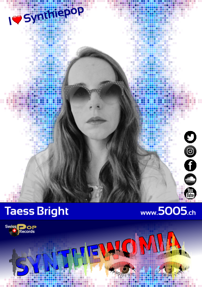 Autogrammkarte Taess Bright
