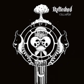 CD Cover artwork for death metal band Refleshed