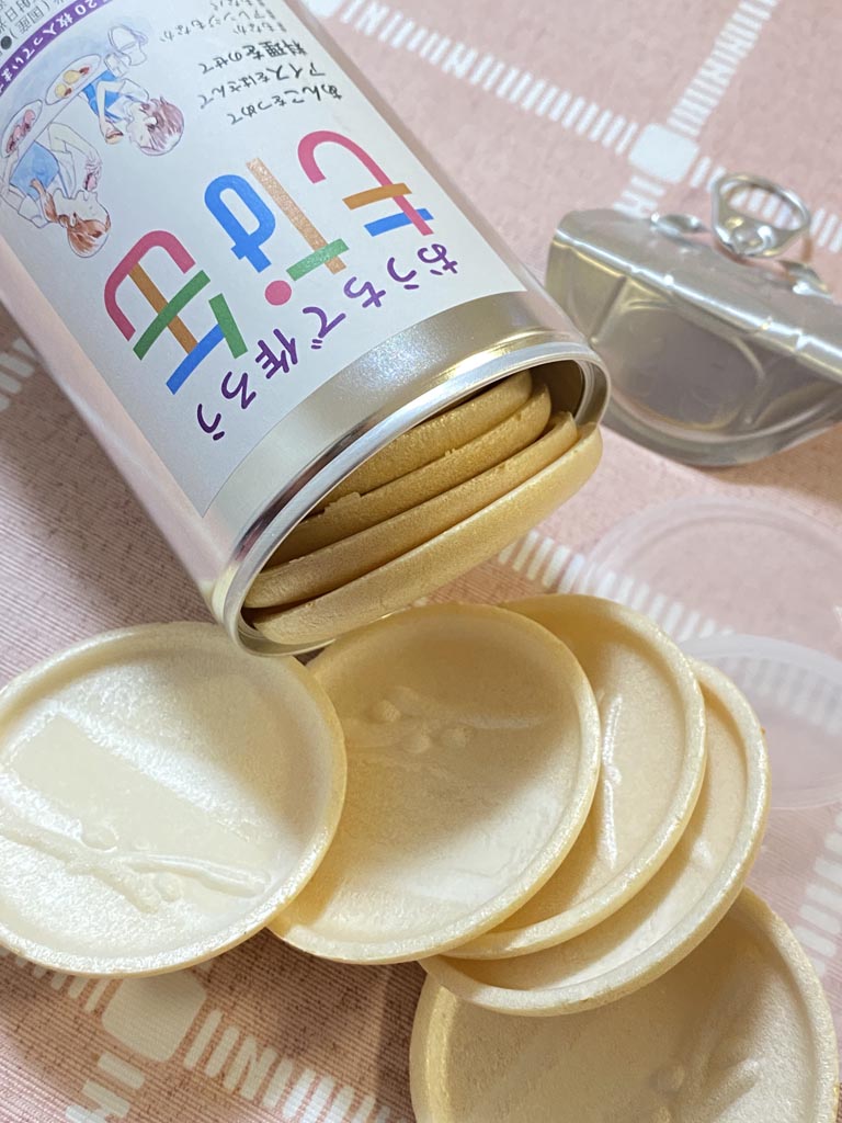 香ばしいもなか種が20枚が入っています。