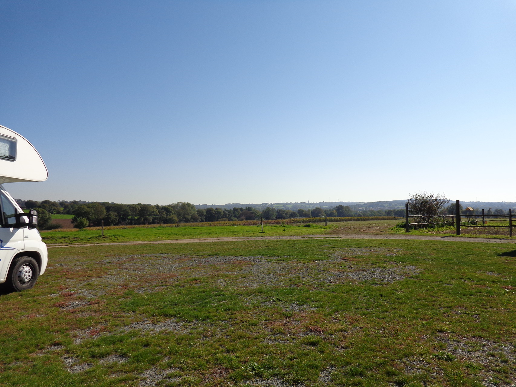Point du vue depuis les emplacements