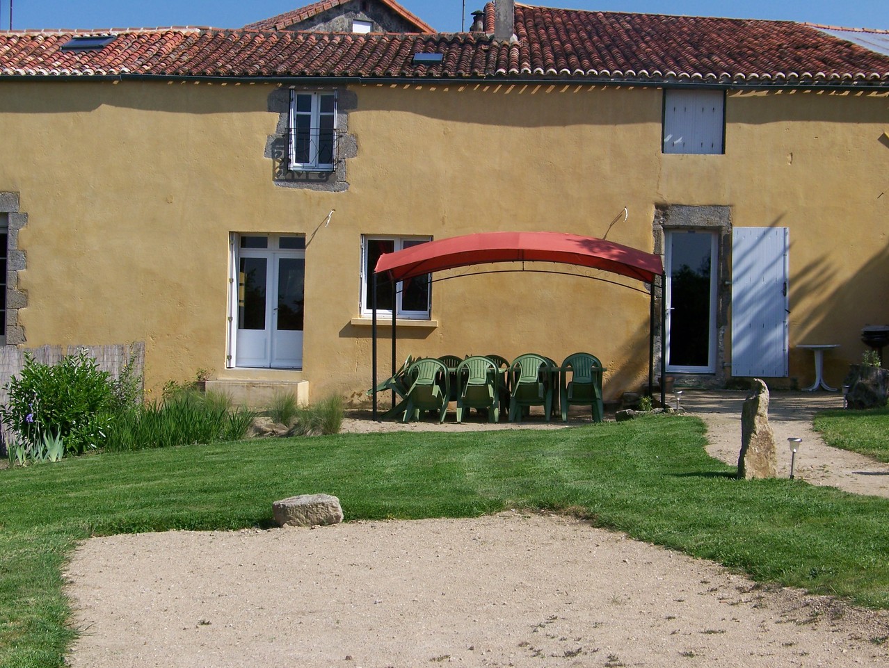 Façade côté jardin