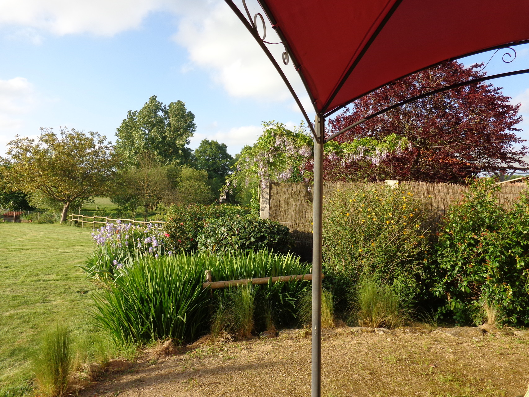 Vue sur jardin 