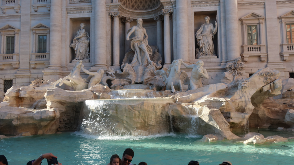 The Trevi Fountain