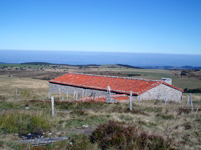 Une jasserie sur les Hautes Chaumes