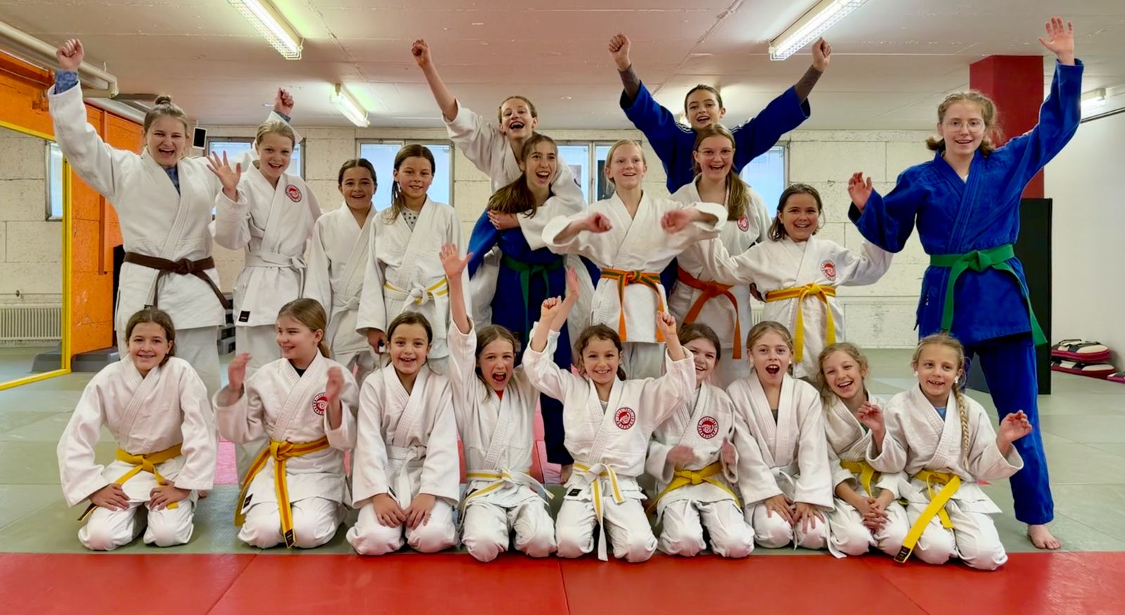 Premiere für Mädchentraining