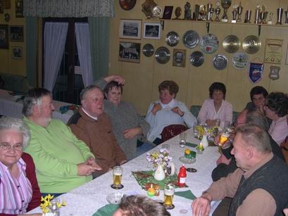 Ein Schwätzchen in Ehren kann niemand verwehren.