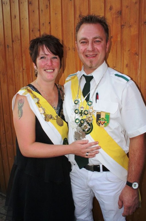 Anja und Marko, unser Gildekönigpaar 2010/2011