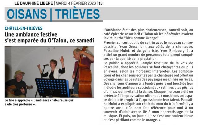 A deux pas de chez Pascaline : le Café O'Talon
