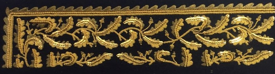 broderie or uniforme de General de la brigade 1837 Louis Philippe