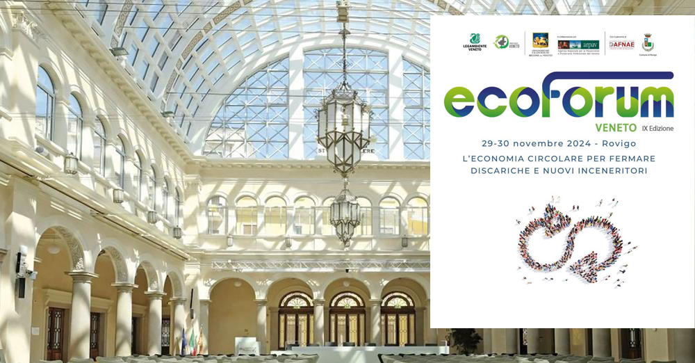 IX EDIZIONE DI ECOFORUM DI LEGAMBIENTE VENETO