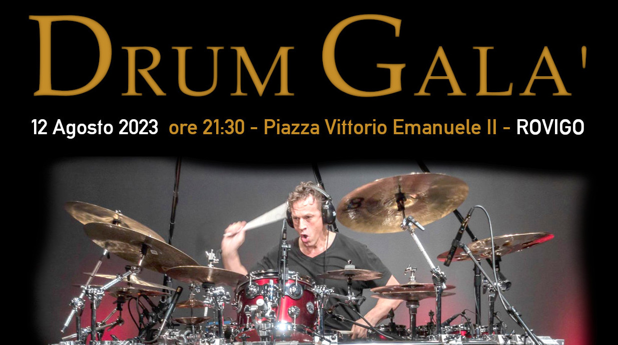 TORNA IL DRUM GALA' CON THOMAS LANG OSPITE D'ONORE