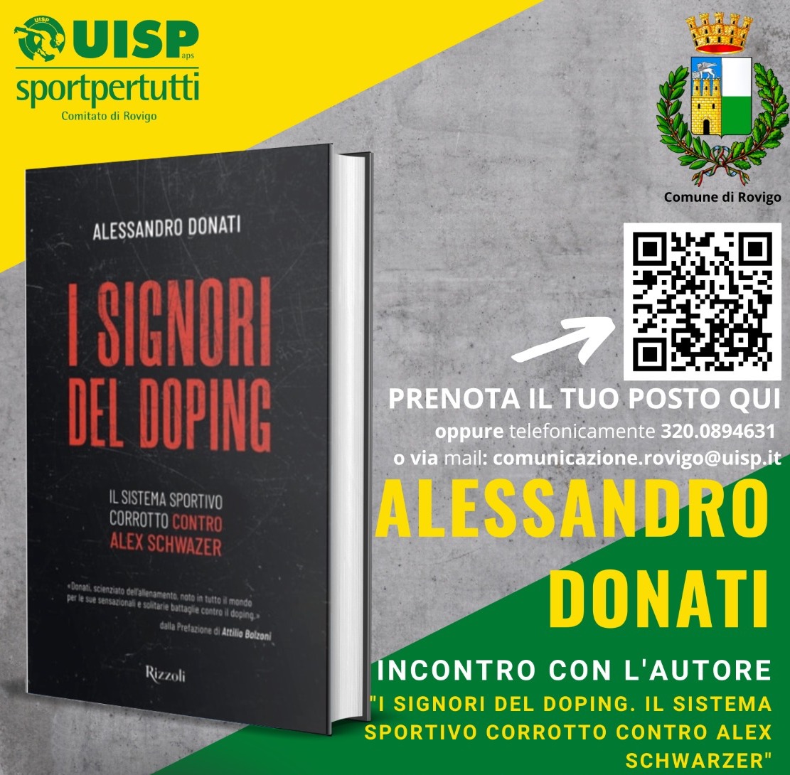 Sandro Donati presenta il suo libro “I signori del doping