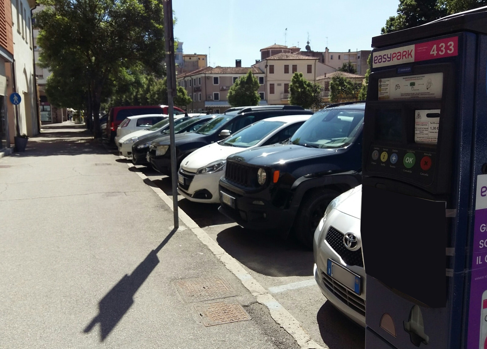 Parcheggi gratuiti il sabato pomeriggio