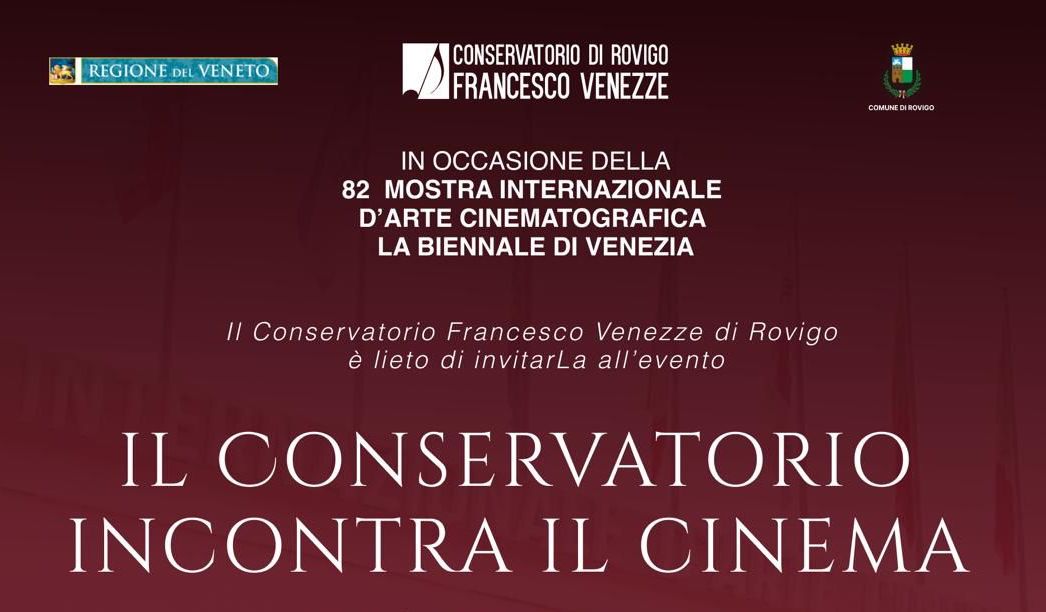 “Il Conservatorio incontra il Cinema”