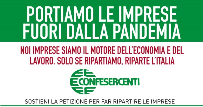 Confesercenti Sostiene le Imprese motore di economia