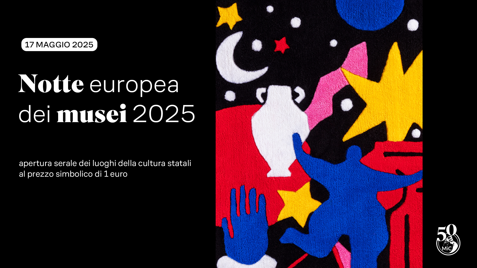 Torna la Notte Europea dei Musei