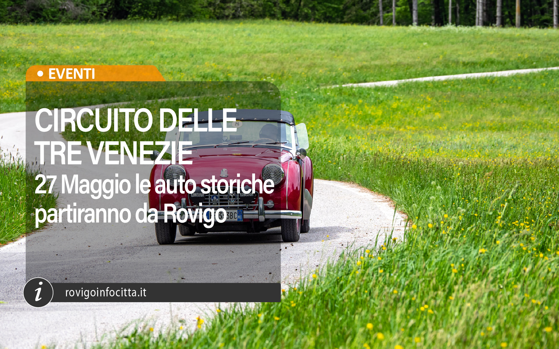 A fine Maggio con partenza da Rovigo si svolgerà la prima del Circuito delle Tre Venezie