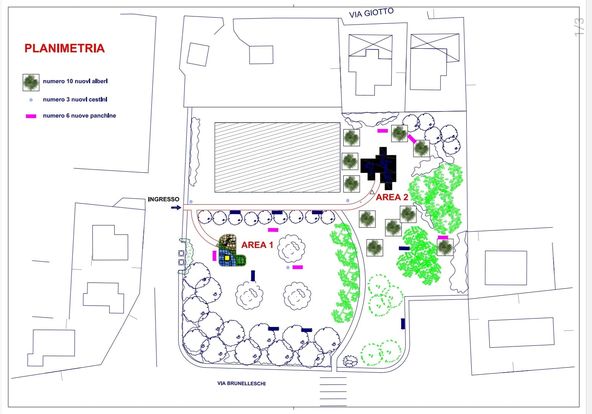 Frazioni. 100 mila euro per il Parco Brunelleschi