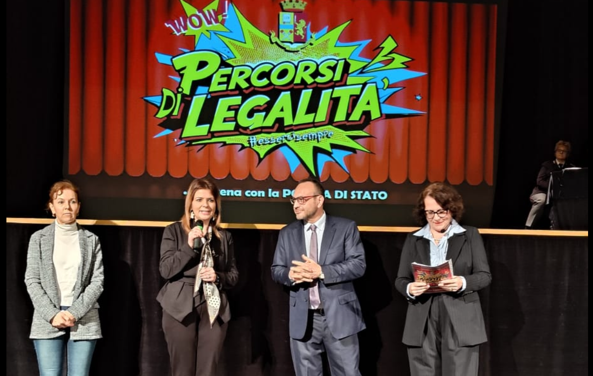 Percorsi di legalità: l’IIS Bruno Munari al Teatro Ballarin di Lendinara con la Polizia di Stato