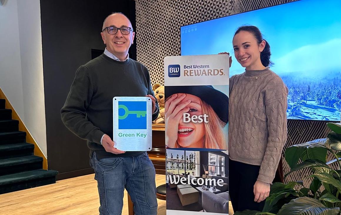 Il Best Western Hotel Cristallo di Rovigo ottiene la certificazione “Green Key”