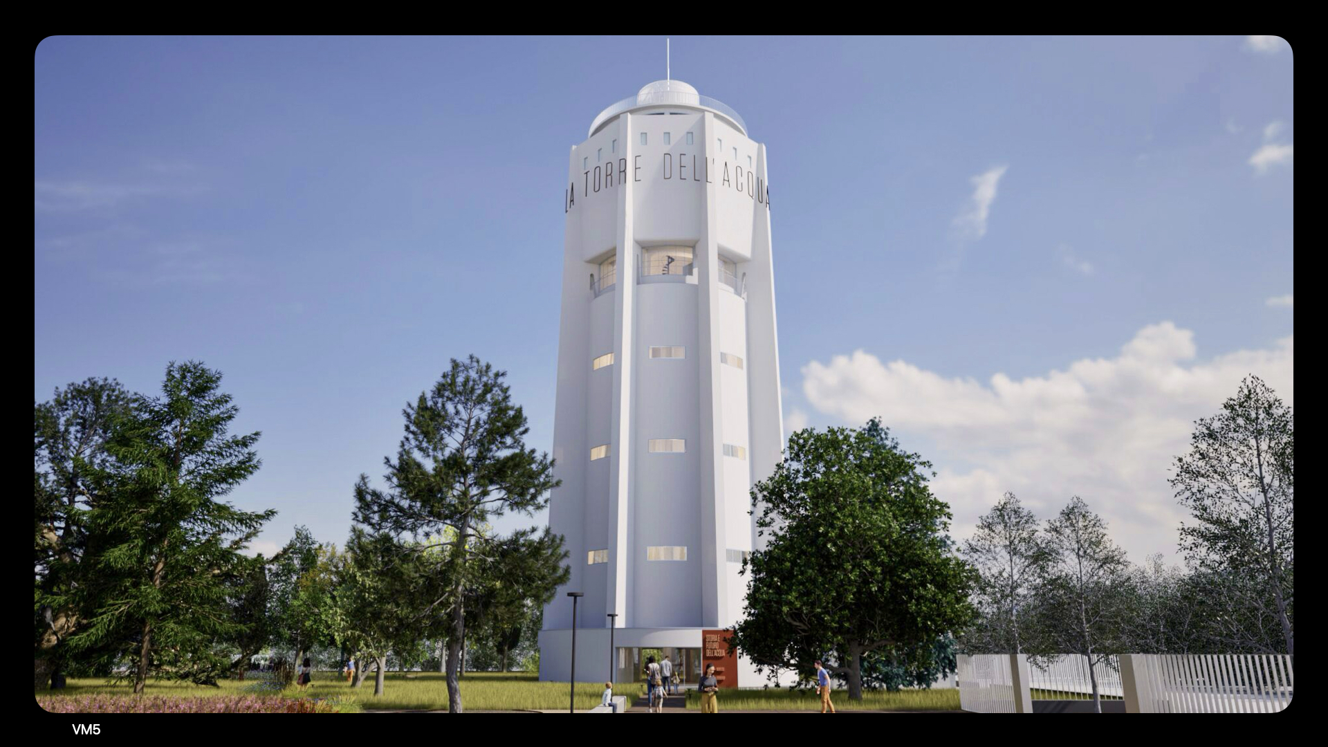 Acquevenete presenta il progetto di recupero della torre piezometrica