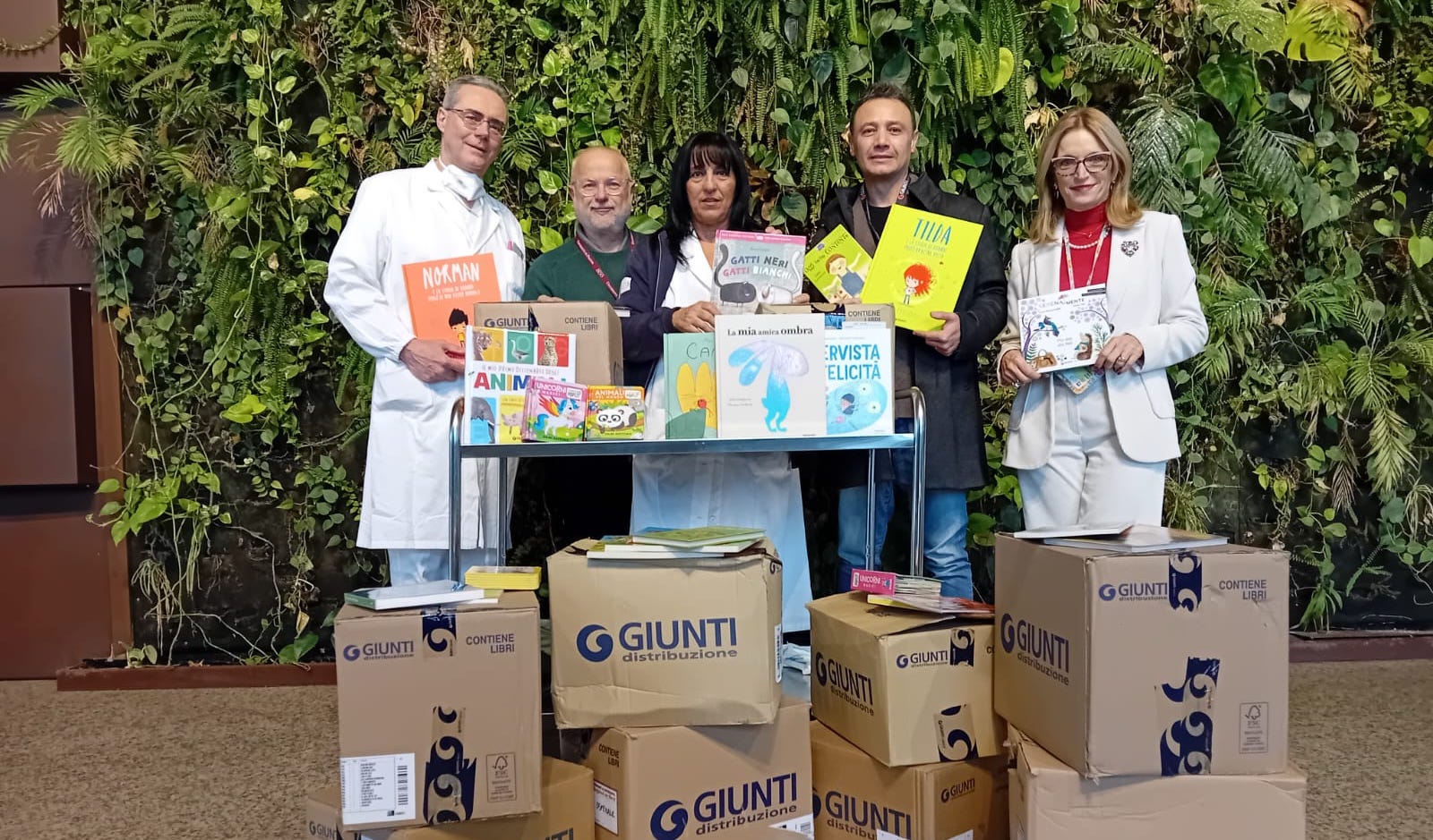 300 libri donati da Giunti al Punto alla Pediatria dell’Ospedale di Rovigo