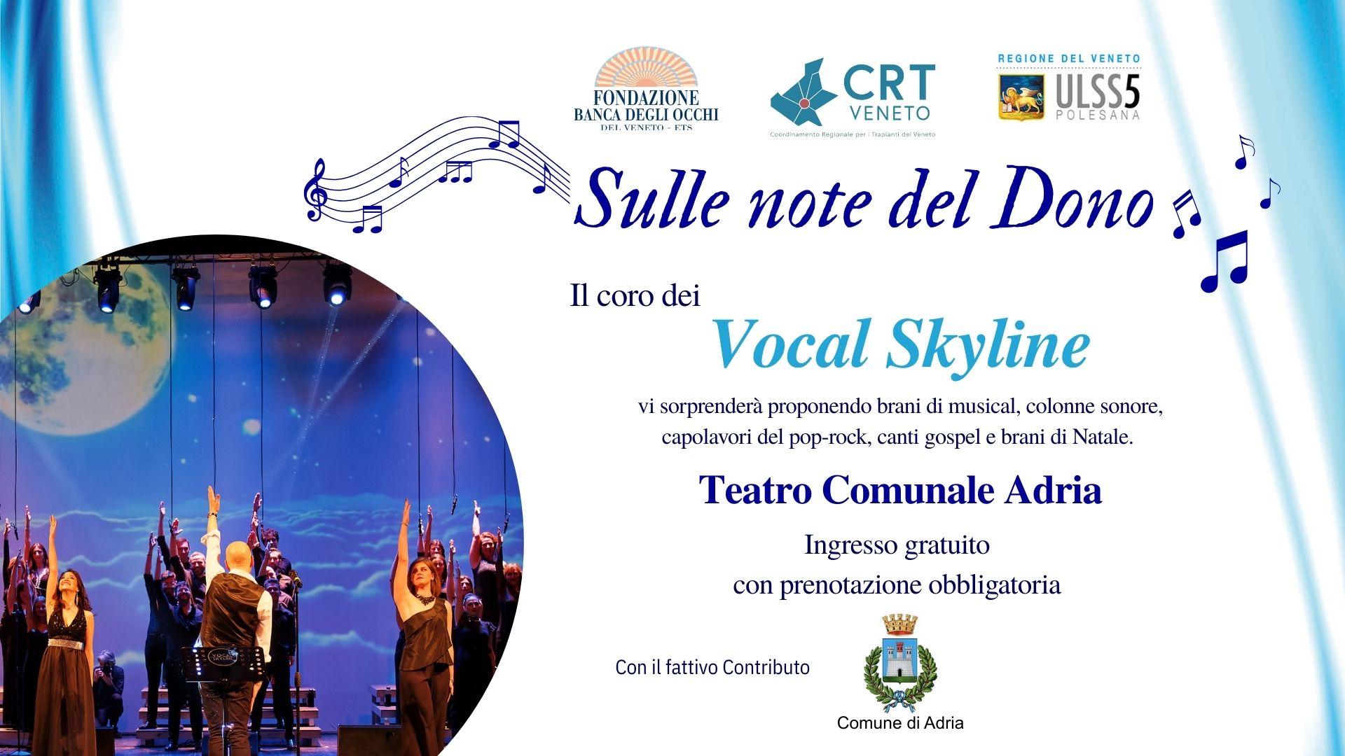Fondazione Banca degli Occhi del Veneto apre le porte del Teatro Comunale di Adria