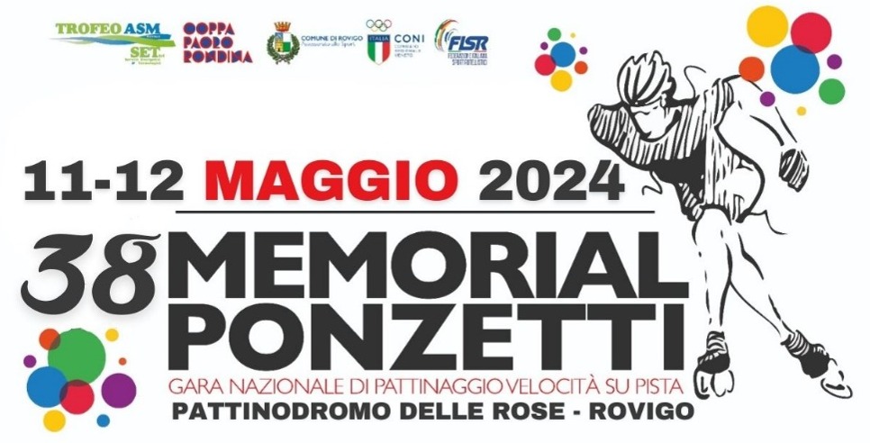 38. MEMORIAL PONZETTI: IL GRANDE APPUNTAMENTO ROTELLISTICO