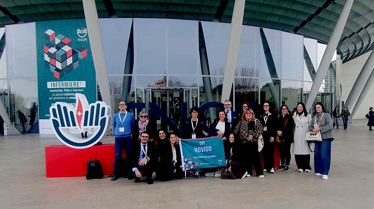 L’Ordine degli infermieri di Rovigo reduce dal Terzo Congresso Nazionale FNOPI di Rimini.