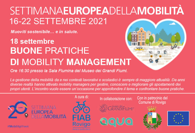 Settimana Europea della mobilità  al Museo Grandi Fiumi