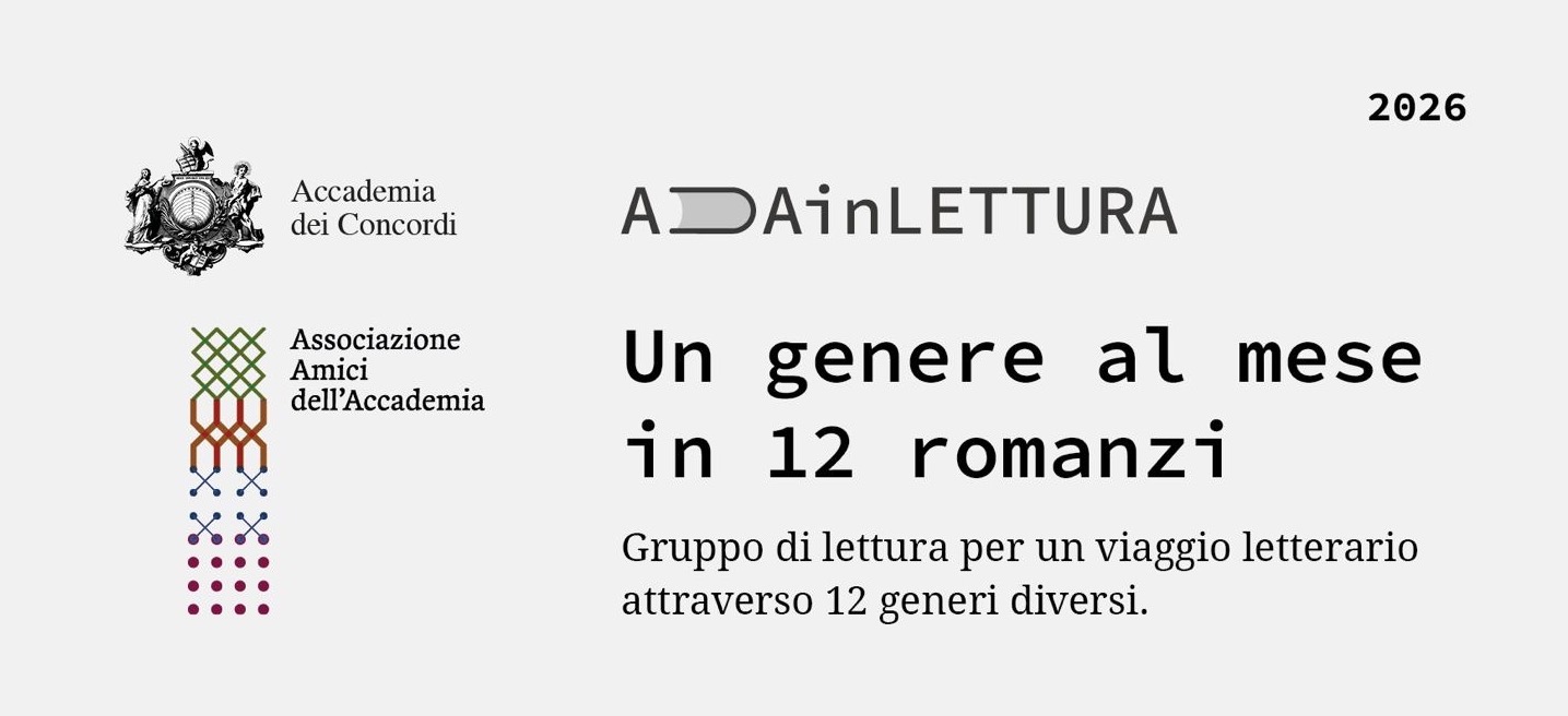 ADAinLettura cresce e continua nel 2026: “Un genere al mese in 12 romanzi”