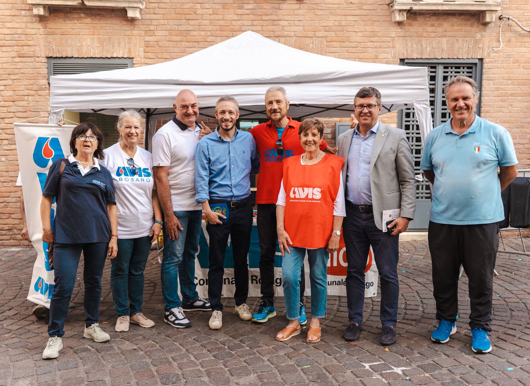 AVIS E AIDO ABBRACCIANO ROVIGO CON LA FESTA DEI DONATORI