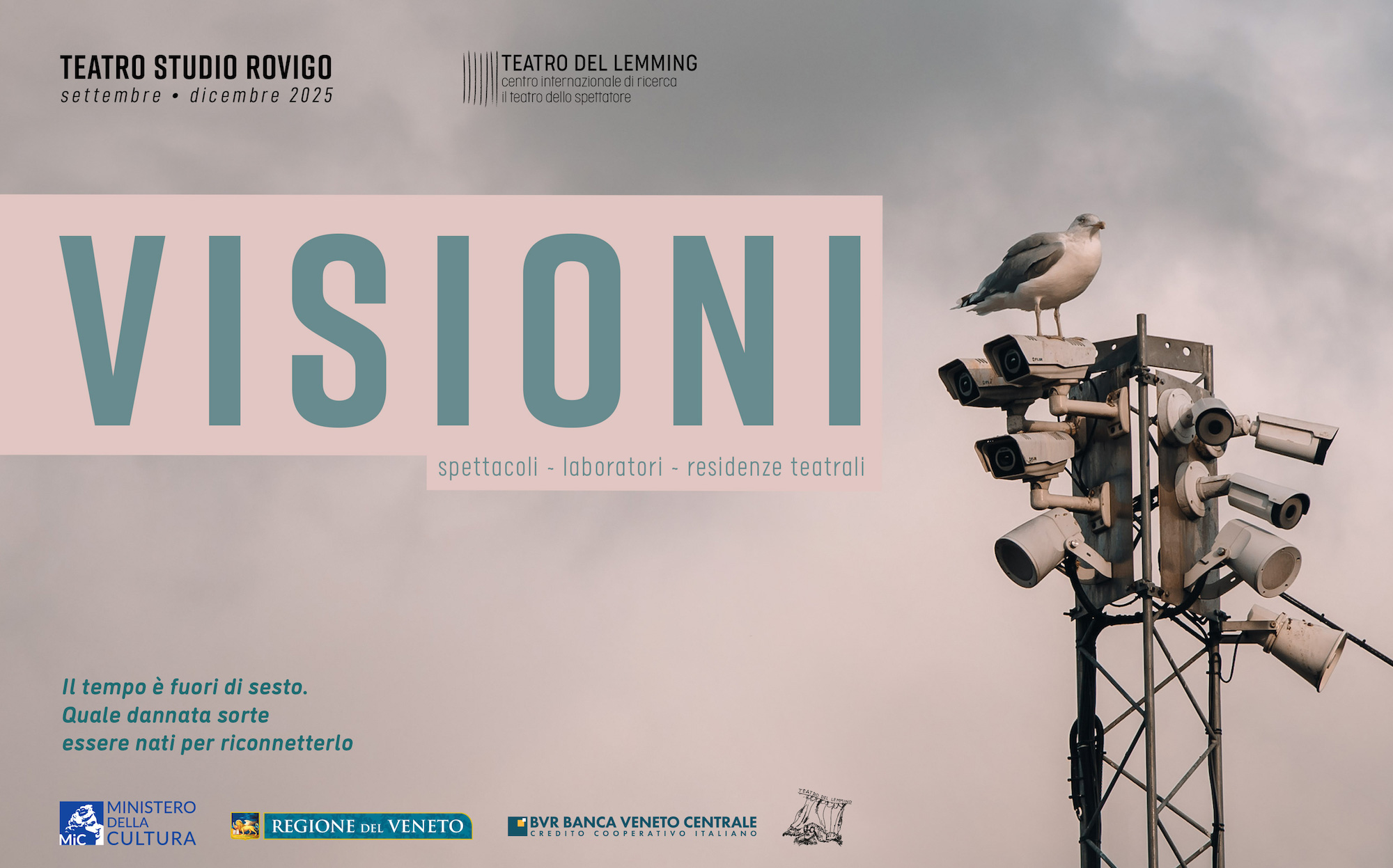 Al Teatro Studio prende il via la rassegna “VISIONI”