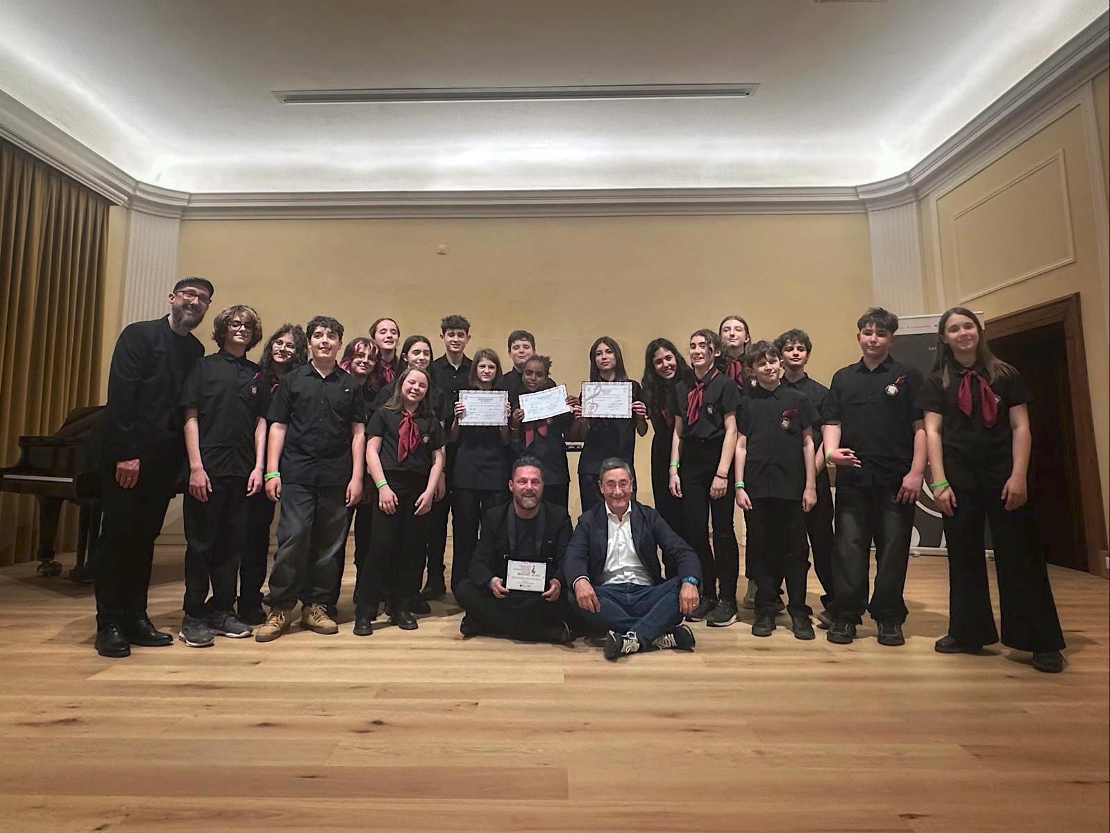 A Belluno una vittoria da record per il coro di voci bianche del conservatorio di Rovigo