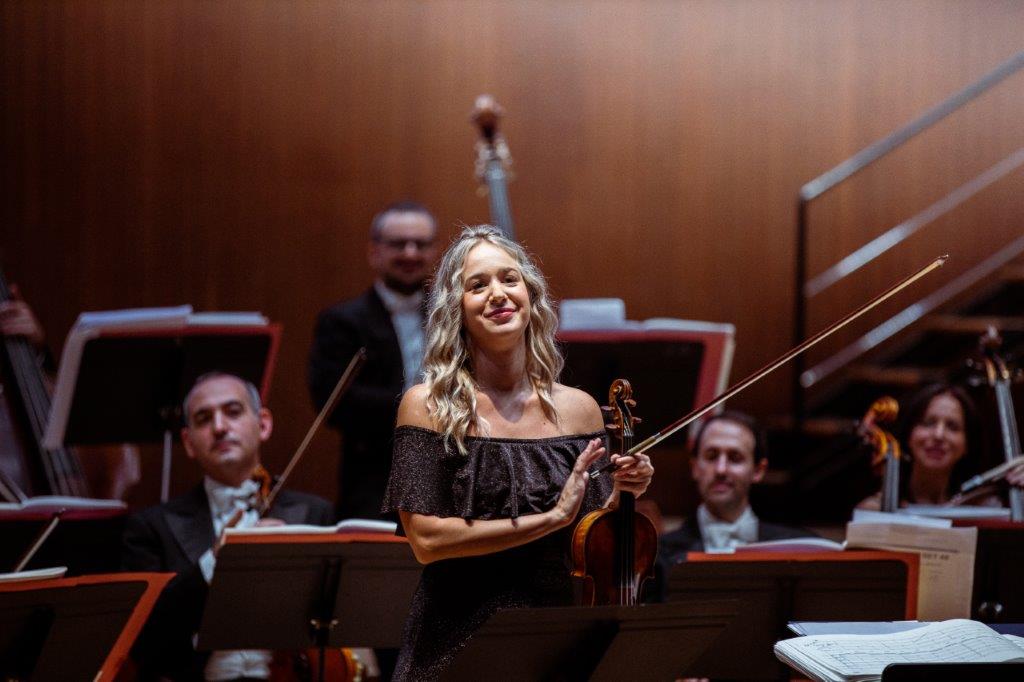 La violinista Anna Tifu tra gli echi vivaldiani  a Fratta Polesine