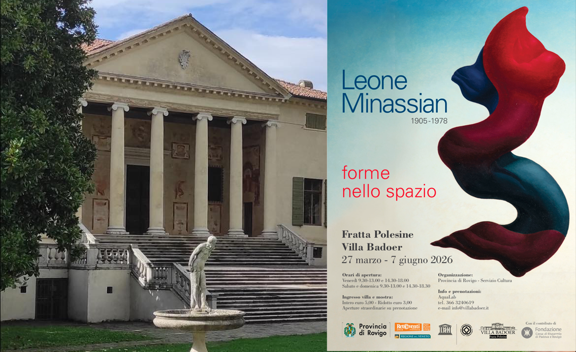 A Villa Badoer la mostra “Leone Minassian. Forme nello spazio”