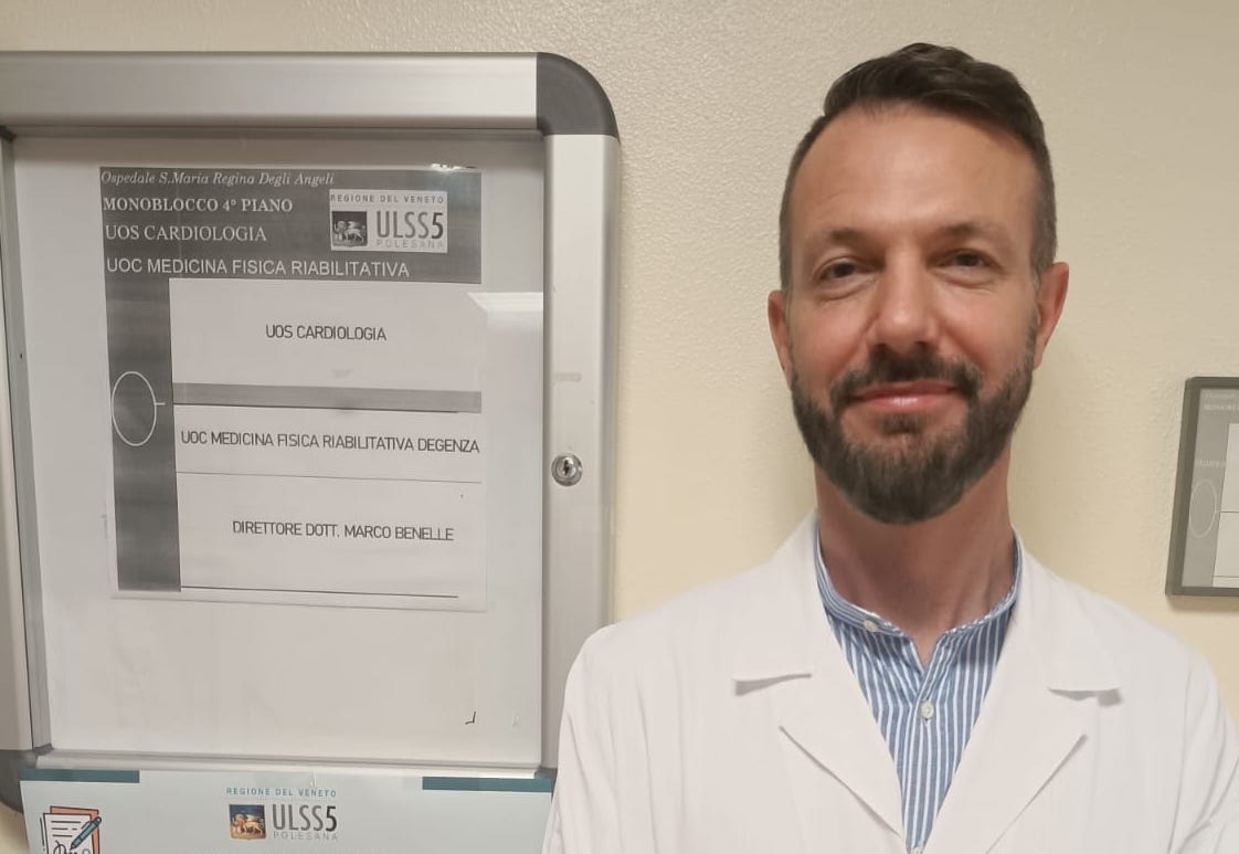Il dr Marco Benelle è il nuovo Direttore della Riabilitazione dell’Ospedale di Adria